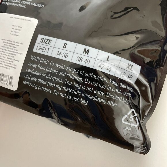 NEW 32 Degrees Heat Mens XL Long Sleeve Crew Neck Black Shirt 2-Pack - Picture 6 of 6